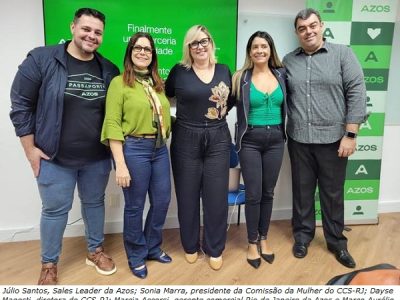 Azos Seguros é a mais nova patrocinadora do CCS-RJ