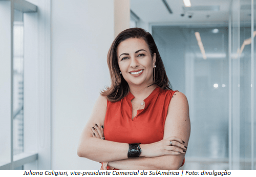 Juliana Caligiuri, vice-presidente Comercial da SulAmérica